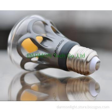 Clear glass lens dimmable LED bulb with 5.8W, can get UL certificate